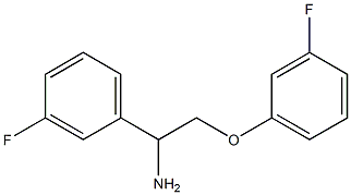 1-[1-amino-2-(3-fluorophenoxy)ethyl]-3-fluorobenzene