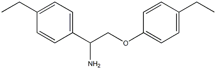 1-[1-amino-2-(4-ethylphenoxy)ethyl]-4-ethylbenzene