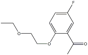 1-[2-(2-ethoxyethoxy)-5-fluorophenyl]ethan-1-one
