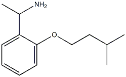 1-[2-(3-methylbutoxy)phenyl]ethanamine|