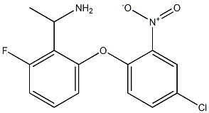 1-[2-(4-chloro-2-nitrophenoxy)-6-fluorophenyl]ethan-1-amine