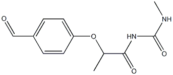 1-[2-(4-formylphenoxy)propanoyl]-3-methylurea