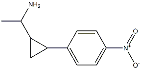 1-[2-(4-nitrophenyl)cyclopropyl]ethan-1-amine