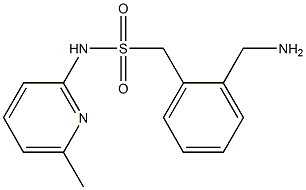 1-[2-(aminomethyl)phenyl]-N-(6-methylpyridin-2-yl)methanesulfonamide