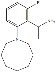 1-[2-(azocan-1-yl)-6-fluorophenyl]ethan-1-amine