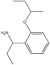 1-[2-(butan-2-yloxy)phenyl]propan-1-amine