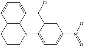 1-[2-(chloromethyl)-4-nitrophenyl]-1,2,3,4-tetrahydroquinoline