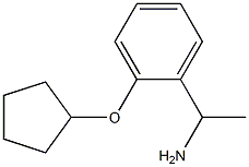 1-[2-(cyclopentyloxy)phenyl]ethanamine
