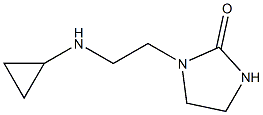 1-[2-(cyclopropylamino)ethyl]imidazolidin-2-one Structure