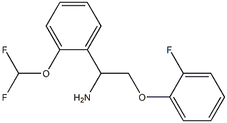 1-[2-(difluoromethoxy)phenyl]-2-(2-fluorophenoxy)ethanamine