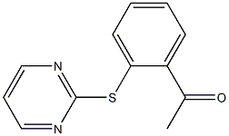 1-[2-(pyrimidin-2-ylsulfanyl)phenyl]ethan-1-one