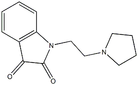 1-[2-(pyrrolidin-1-yl)ethyl]-2,3-dihydro-1H-indole-2,3-dione
