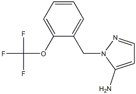 1-[2-(trifluoromethoxy)benzyl]-1H-pyrazol-5-amine