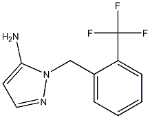 1-[2-(trifluoromethyl)benzyl]-1H-pyrazol-5-amine|