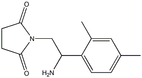 1-[2-amino-2-(2,4-dimethylphenyl)ethyl]pyrrolidine-2,5-dione