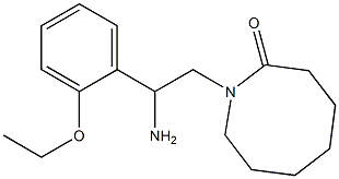 1-[2-amino-2-(2-ethoxyphenyl)ethyl]azocan-2-one