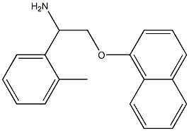 1-[2-amino-2-(2-methylphenyl)ethoxy]naphthalene