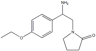 1-[2-amino-2-(4-ethoxyphenyl)ethyl]pyrrolidin-2-one|