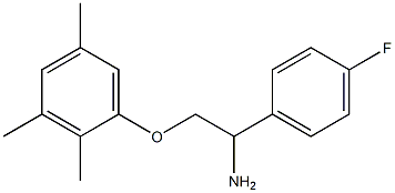 1-[2-amino-2-(4-fluorophenyl)ethoxy]-2,3,5-trimethylbenzene