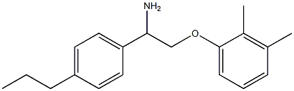 1-[2-amino-2-(4-propylphenyl)ethoxy]-2,3-dimethylbenzene