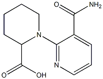 1-[3-(aminocarbonyl)pyridin-2-yl]piperidine-2-carboxylic acid