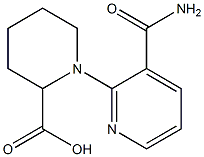 1-[3-(aminocarbonyl)pyridin-2-yl]piperidine-2-carboxylic acid|