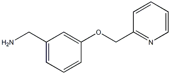 1-[3-(pyridin-2-ylmethoxy)phenyl]methanamine