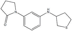1-[3-(thiolan-3-ylamino)phenyl]pyrrolidin-2-one