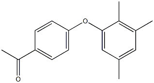 1-[4-(2,3,5-trimethylphenoxy)phenyl]ethan-1-one|