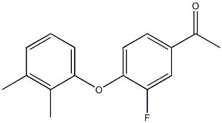 1-[4-(2,3-dimethylphenoxy)-3-fluorophenyl]ethan-1-one