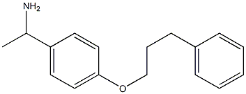 1-[4-(3-phenylpropoxy)phenyl]ethan-1-amine|