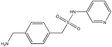 1-[4-(aminomethyl)phenyl]-N-(pyridin-3-yl)methanesulfonamide