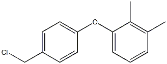 1-[4-(chloromethyl)phenoxy]-2,3-dimethylbenzene,,结构式