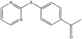 1-[4-(pyrimidin-2-ylsulfanyl)phenyl]ethan-1-one