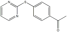 1-[4-(pyrimidin-2-ylsulfanyl)phenyl]ethan-1-one|