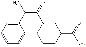 1-[amino(phenyl)acetyl]piperidine-3-carboxamide