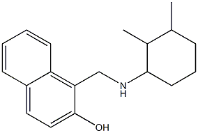 1-{[(2,3-dimethylcyclohexyl)amino]methyl}naphthalen-2-ol