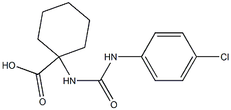 1-{[(4-chlorophenyl)carbamoyl]amino}cyclohexane-1-carboxylic acid