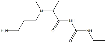 1-{2-[(3-aminopropyl)(methyl)amino]propanoyl}-3-ethylurea