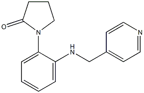 1-{2-[(pyridin-4-ylmethyl)amino]phenyl}pyrrolidin-2-one