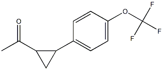 1-{2-[4-(trifluoromethoxy)phenyl]cyclopropyl}ethan-1-one