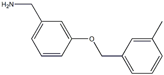 1-{3-[(3-methylbenzyl)oxy]phenyl}methanamine