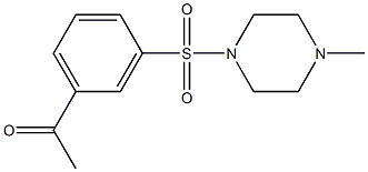 1-{3-[(4-methylpiperazine-1-)sulfonyl]phenyl}ethan-1-one