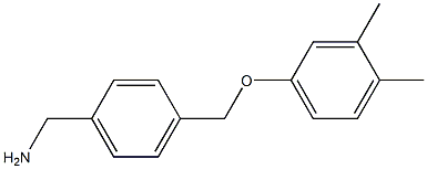  1-{4-[(3,4-dimethylphenoxy)methyl]phenyl}methanamine