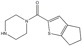 1-{4H,5H,6H-cyclopenta[b]thiophen-2-ylcarbonyl}piperazine|