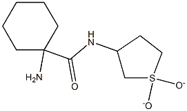  1-amino-N-(1,1-dioxidotetrahydrothien-3-yl)cyclohexanecarboxamide