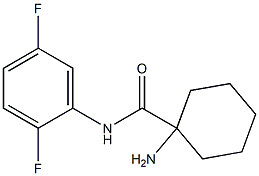 1-amino-N-(2,5-difluorophenyl)cyclohexanecarboxamide