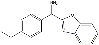 1-benzofuran-2-yl(4-ethylphenyl)methanamine