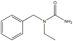 1-benzyl-1-ethylurea,,结构式