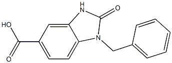  1-benzyl-2-oxo-2,3-dihydro-1H-1,3-benzodiazole-5-carboxylic acid